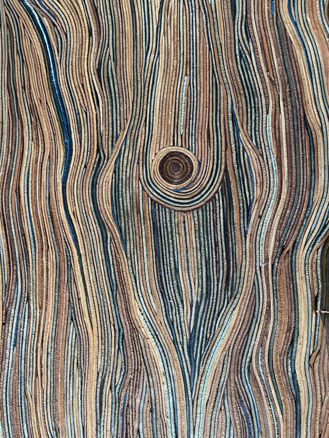 SG Tree Leather | Vertical Tree Trunk Pattern Wall Tile